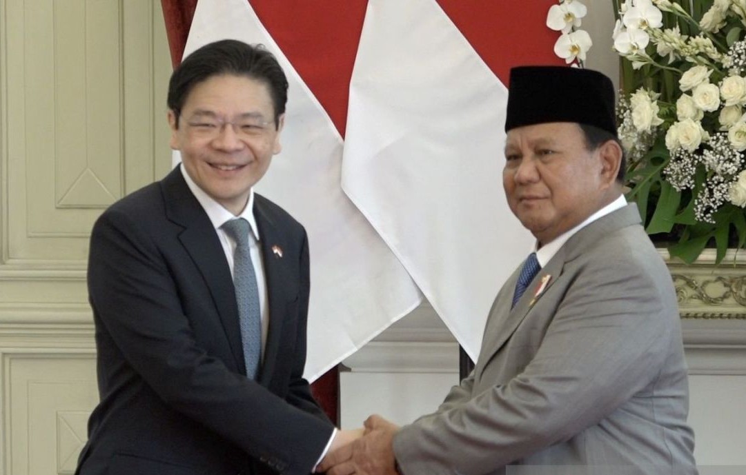 Prabowo and Singapore PM to Sign 26 MoUs at Leaders' Retreat at Merdeka Palace