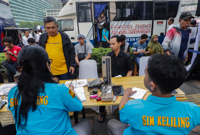 Mobile SIM service available at five locations in Jakarta on Friday