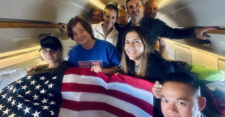 Who's the former U.S. Marine released by Putin?