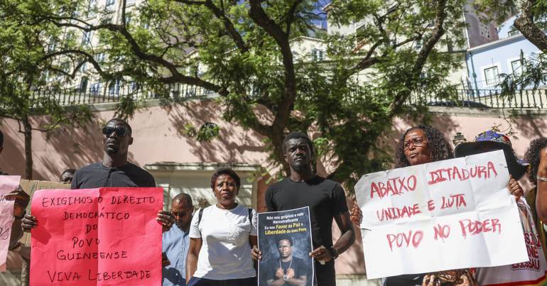 Protest in Lisbon calls for CPLP sanctions on Guinea-Bissau