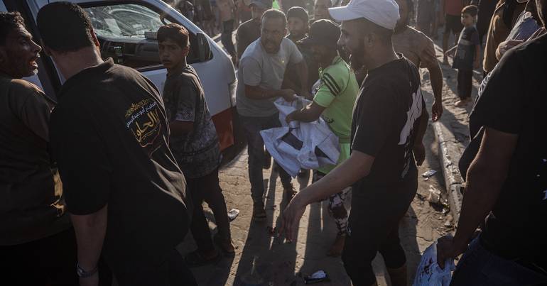 Seven killed in a coffee attack in Gaza City