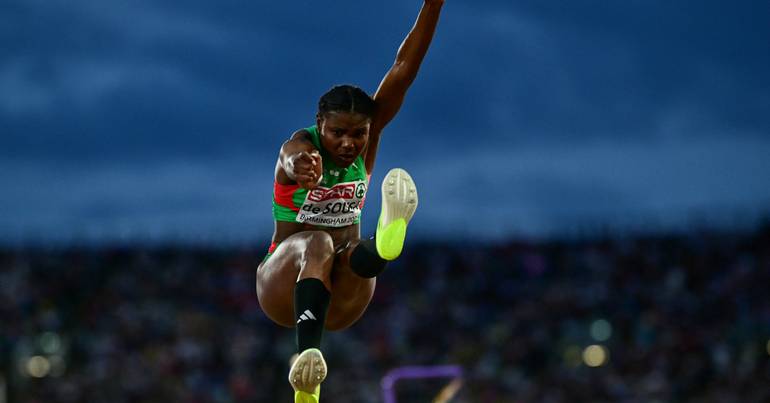 Agate of Sousa 'falls' from bronze to fourth place in long jump
