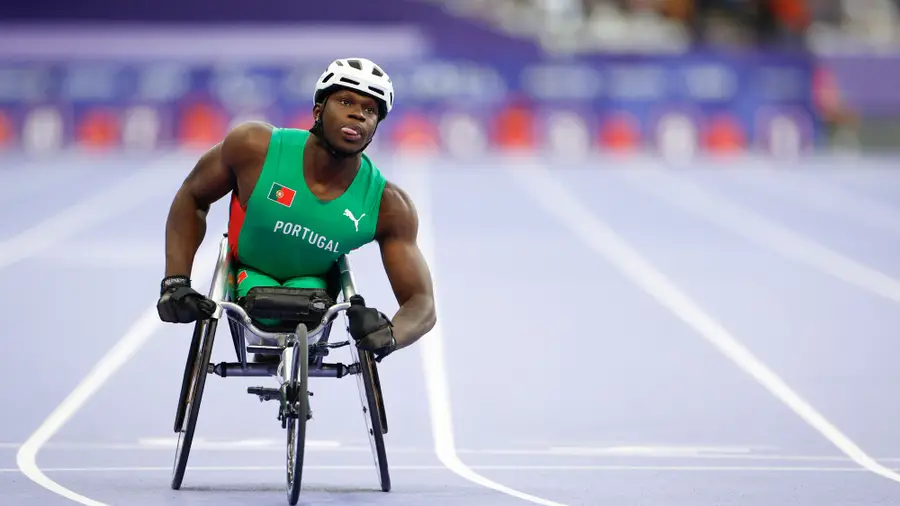 Baldet with world record of 100 meters in wheelchair
