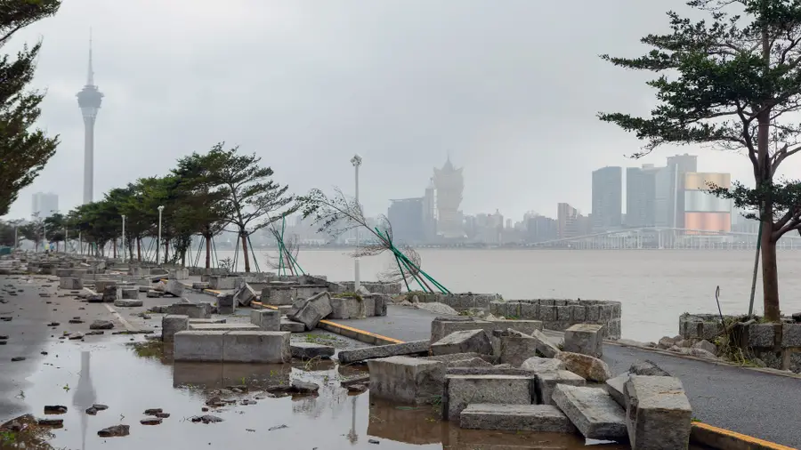 Typhoon Dolphin displaces over a million people in China