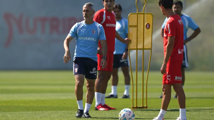 Vicens wants "dynamism" in Sp. Braga to "mark goals"