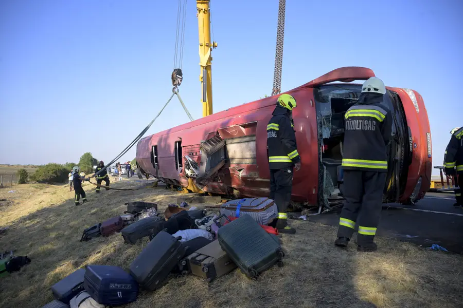 Twelve killed in motorway bus accident in Hungary