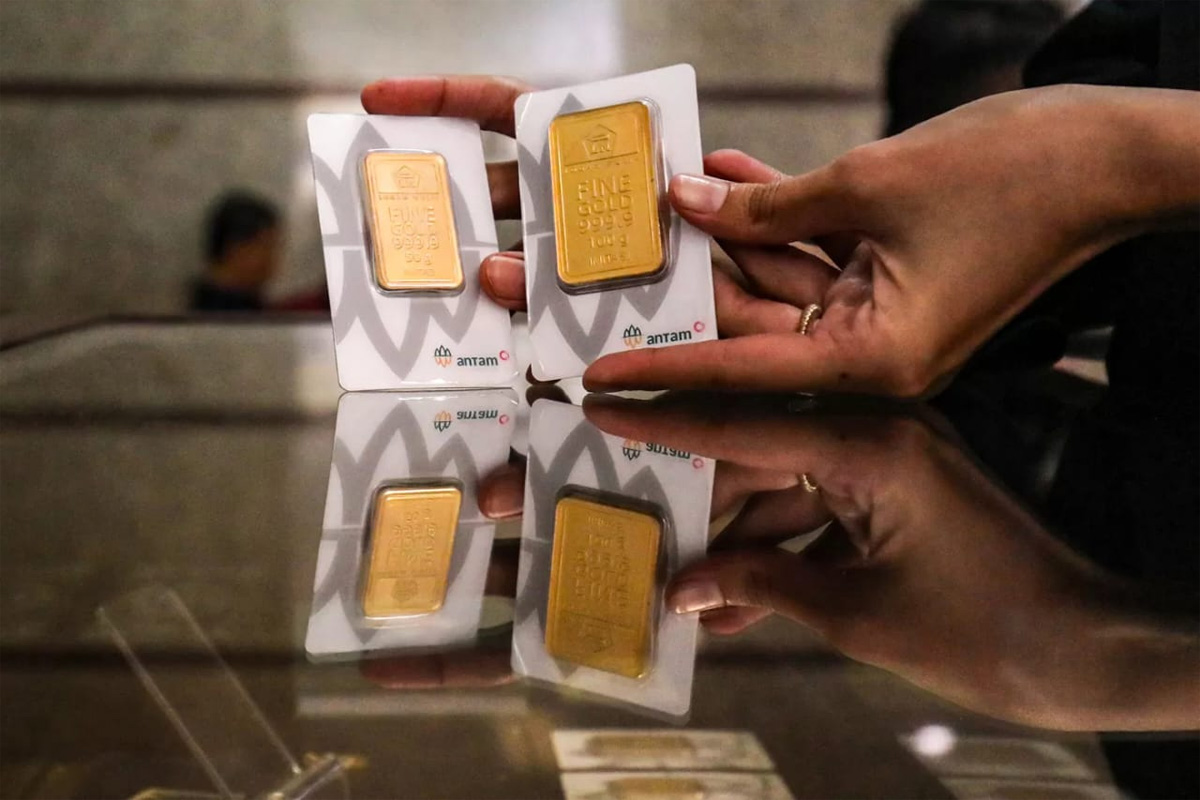 The increase was recorded on Monday, with the new price applying to Antam's gold bars