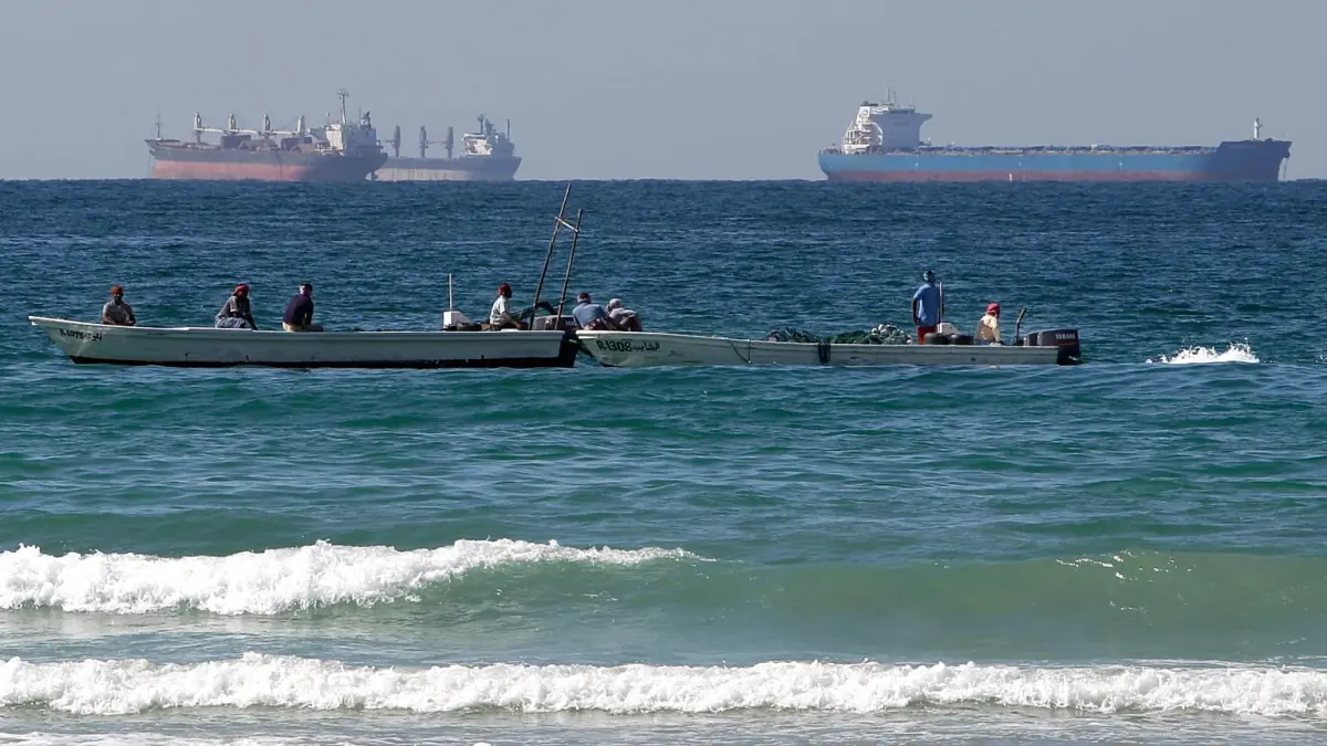 Centcom said it forced the vessels to change course in response to Iran's naval blockade