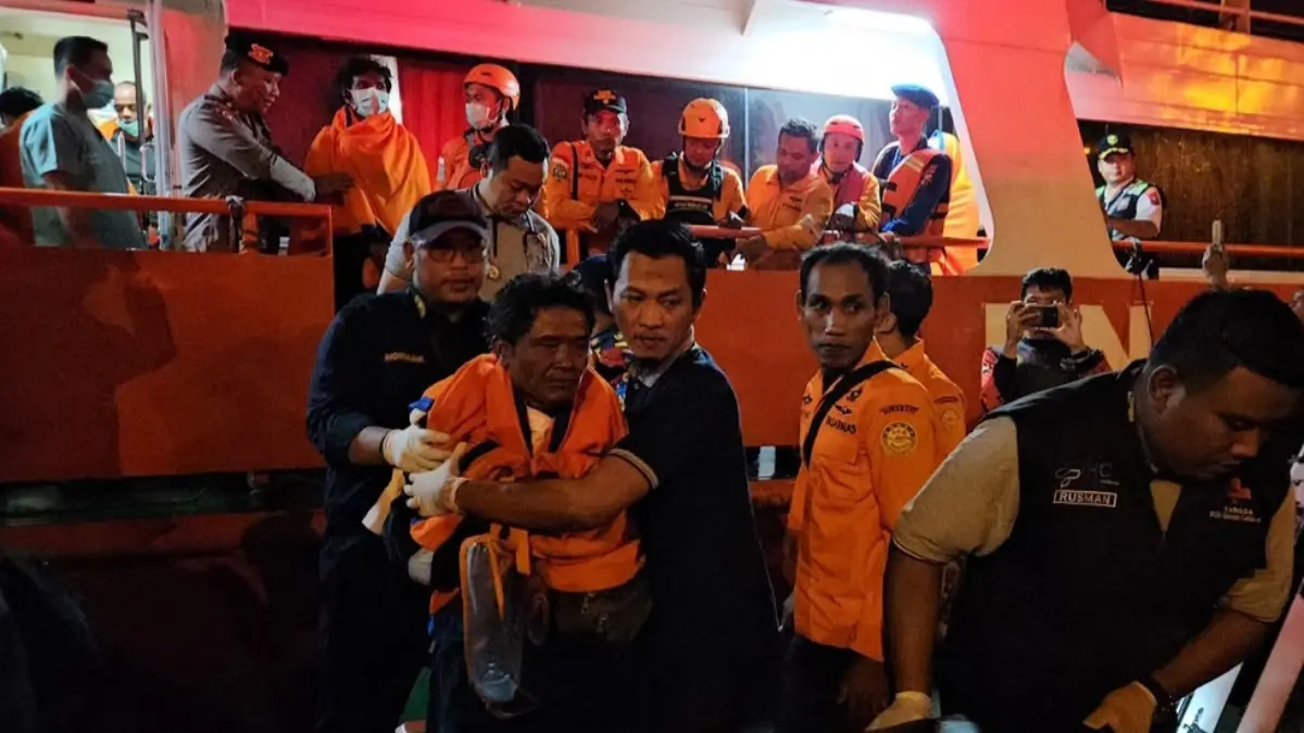 Update KMP Mutiara Sentosa: Hundreds of Passengers Evacuated, 5 Dead