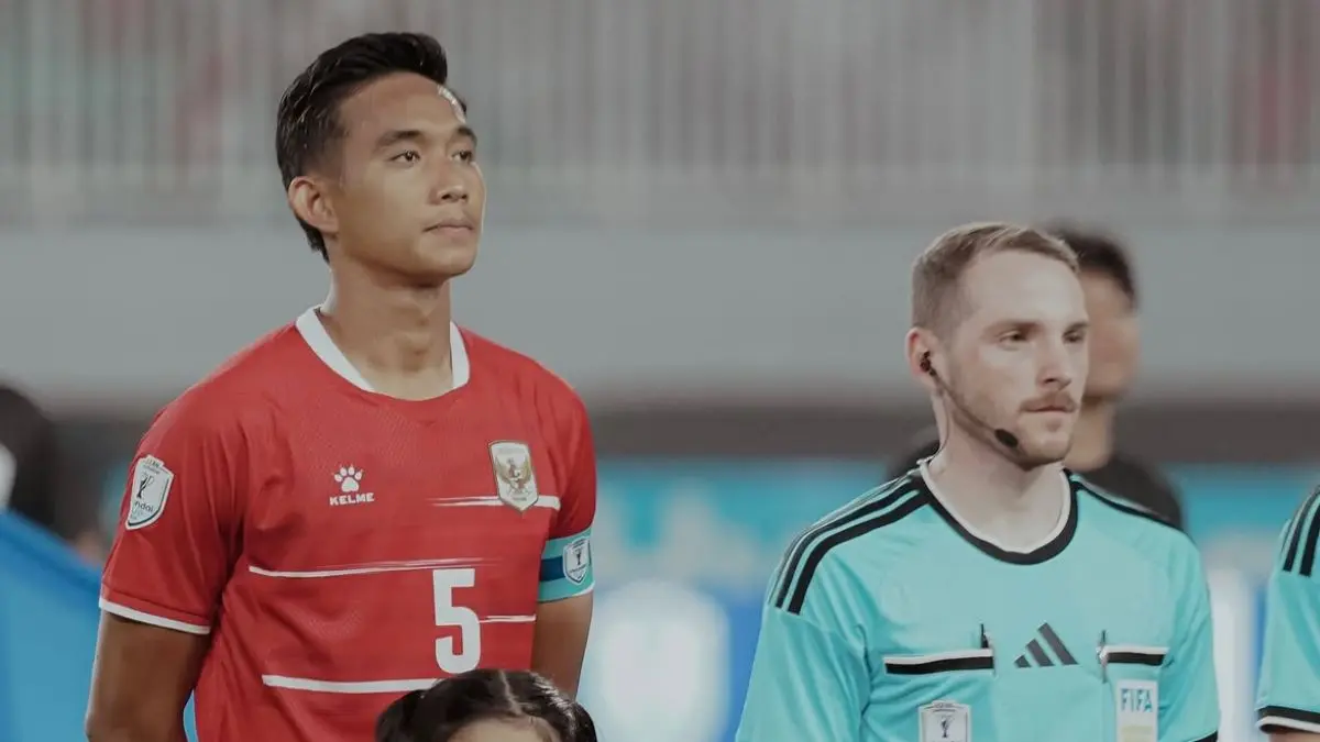 Defender Rizky Ridho reacted after the loss, having recorded one interception, three clearances, one block, and one tackle
