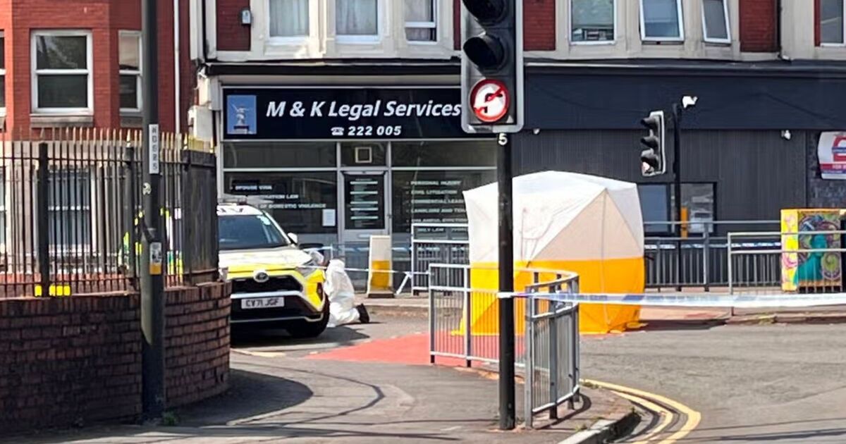 Newport 'murder' horror as woman dies in street and armed police rush to scene