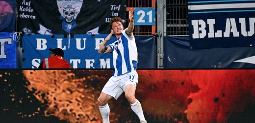 2. Bundesliga football: Hertha BSC wins first at VfL Bochum – Fan banner stops game