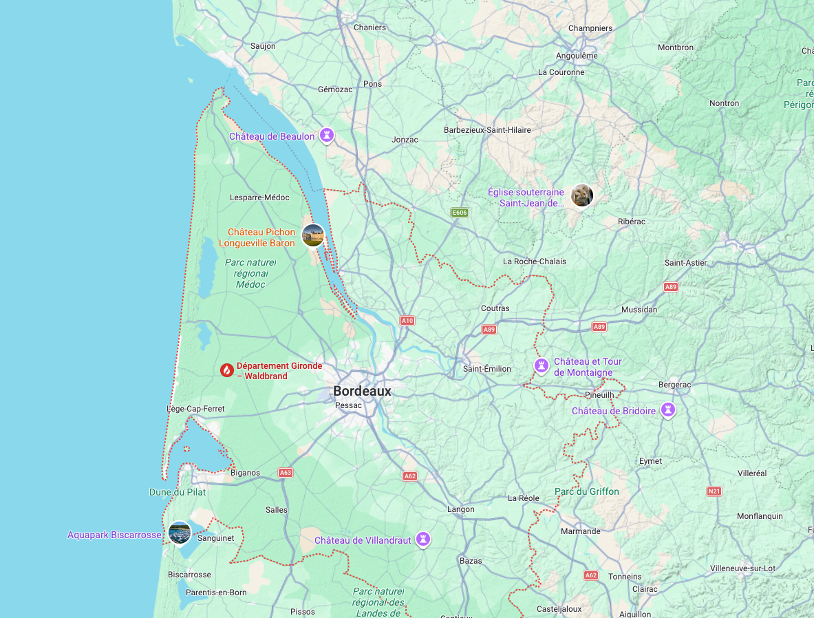 Fire near Bordeaux: Thousands of tourists must vacate campsite due to forest fire