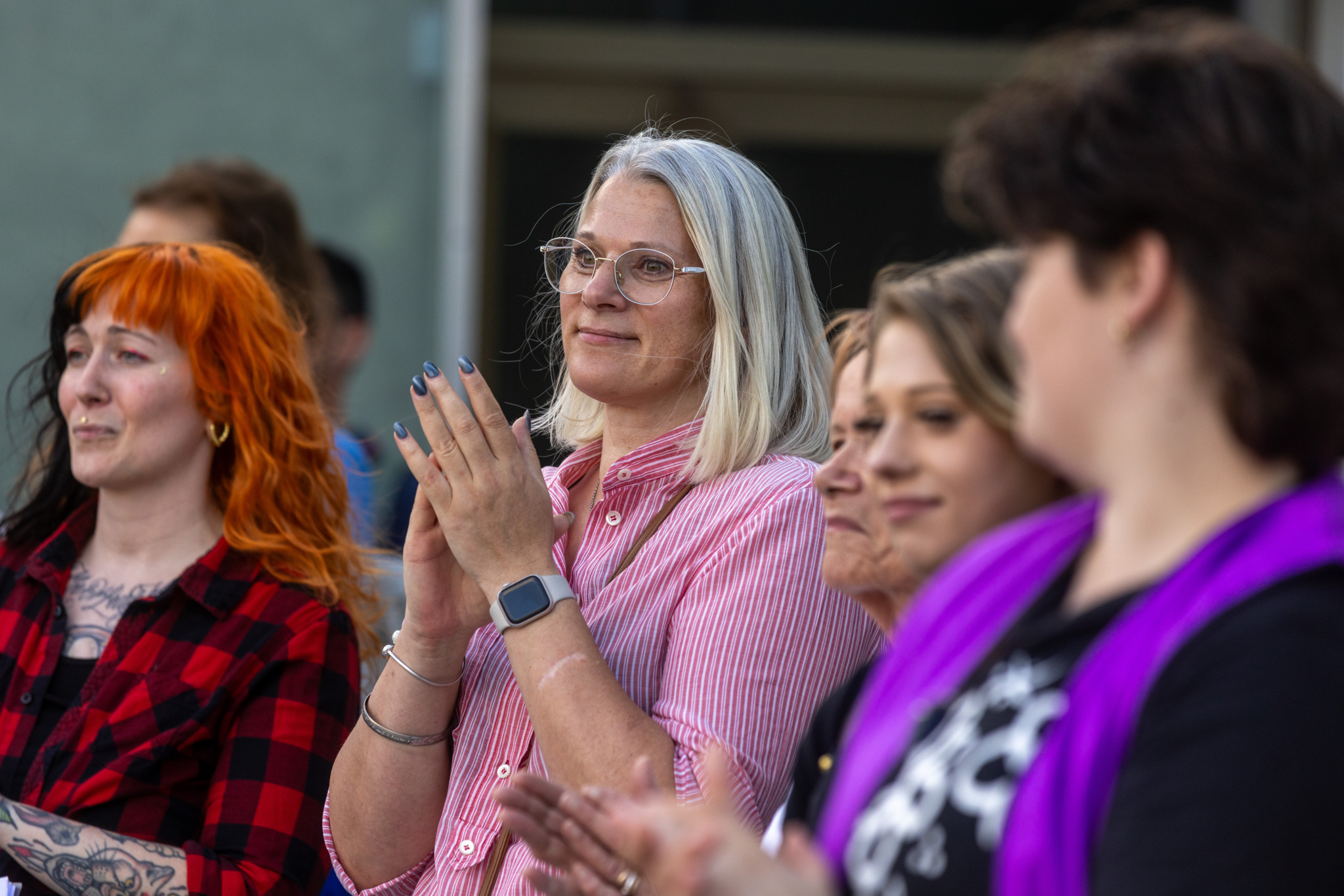 Vigil in Untersiggenthal: “Victims of violence must be listened to and believed”