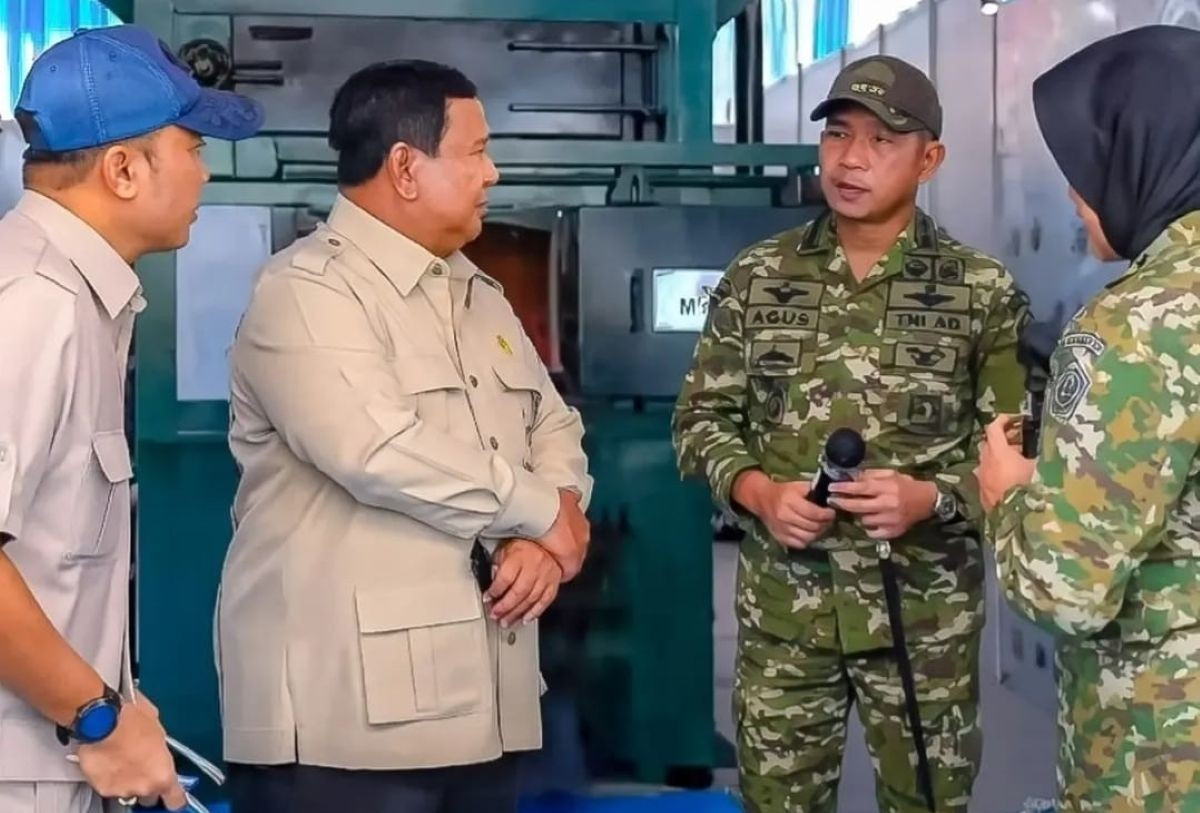 President Prabowo inaugurates 1,177 TNI-Polri officers at the Merdeka Palace