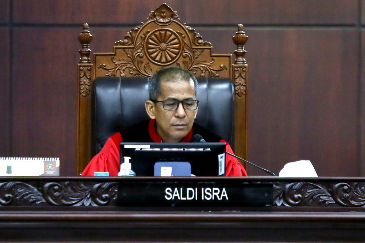 Constitutional Court Justice Questions Ministry of Transportation's Supervision of Rp 300 Thousand Compensation Money