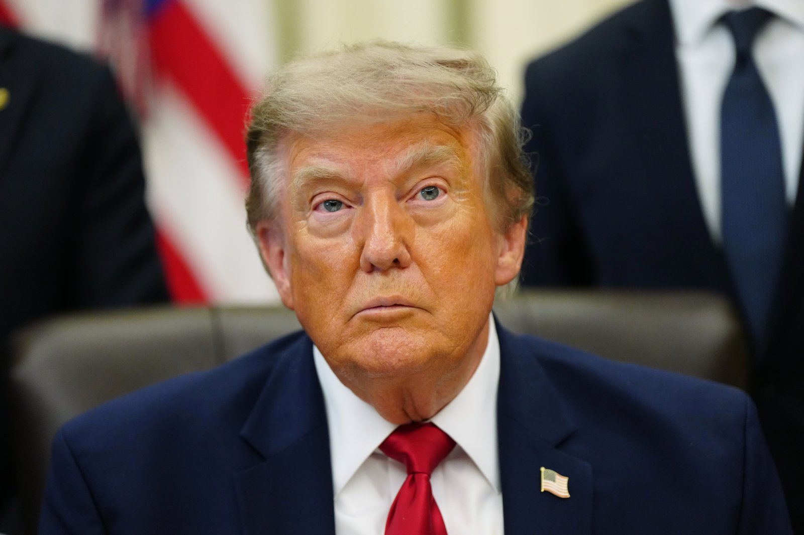 A Washington Post-Ipsos poll shows 37% approval, unchanged from February, with only 15% expressing strong support