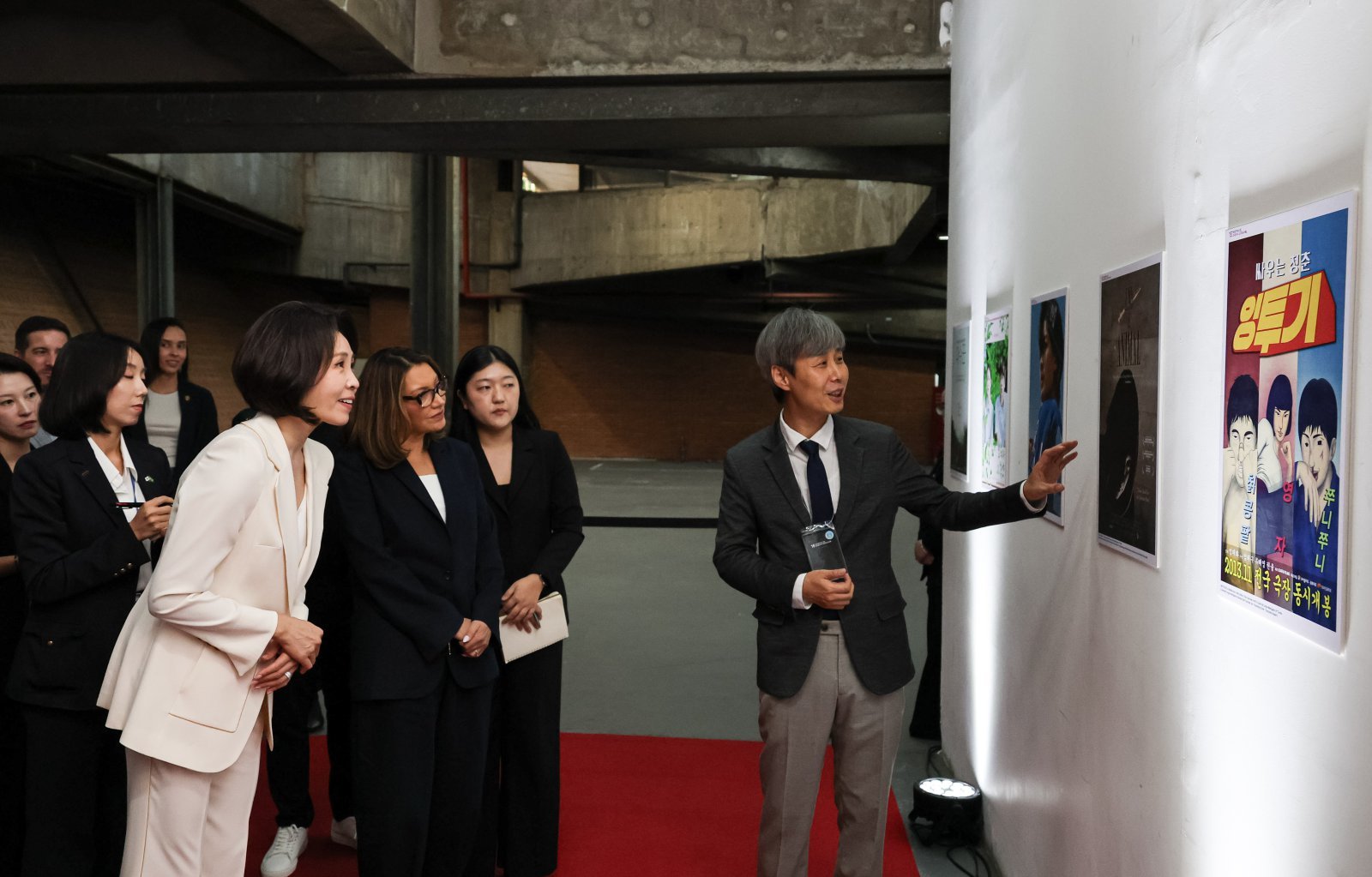 Mrs. Kim attends Brazilian Korean Film Festival... "Film is the most beautiful art that reads the heart"