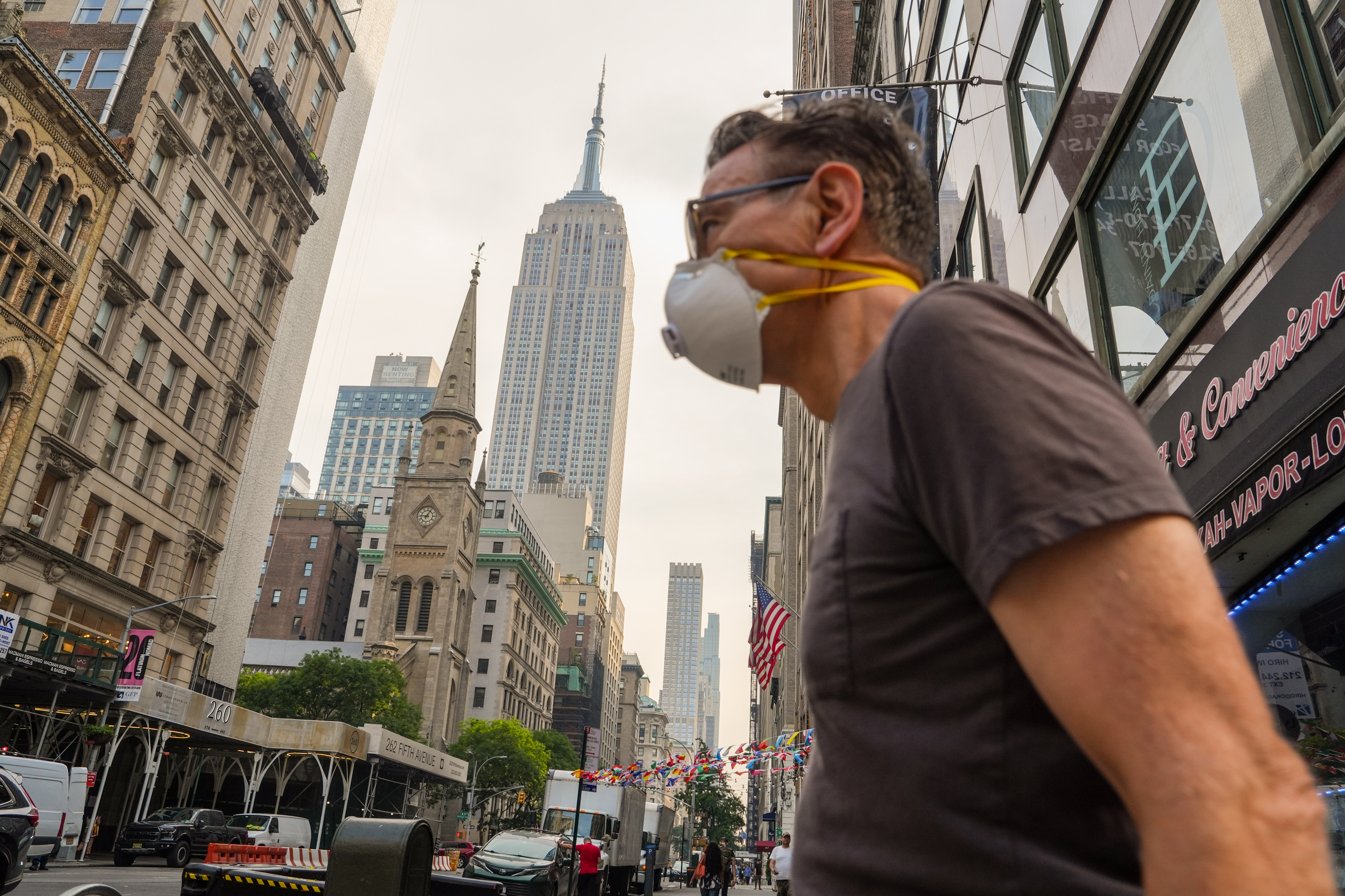 Trump attacks Canada for the poor air quality that threatens the World Cup end in New York