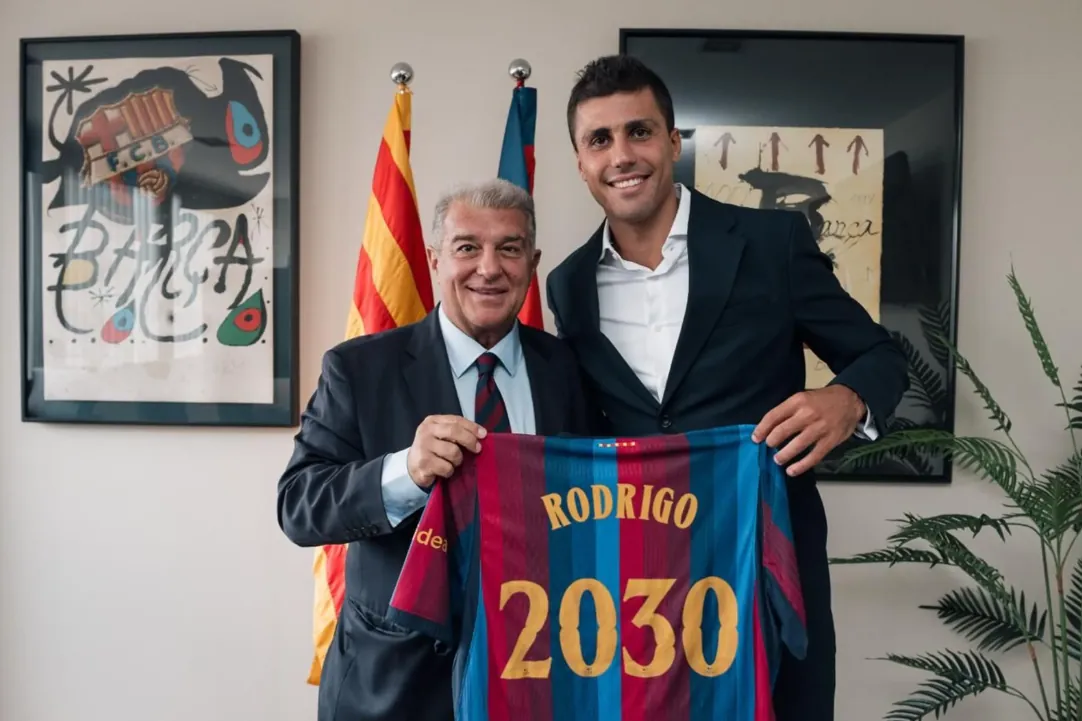 The Barça makes official the registration of Rodri