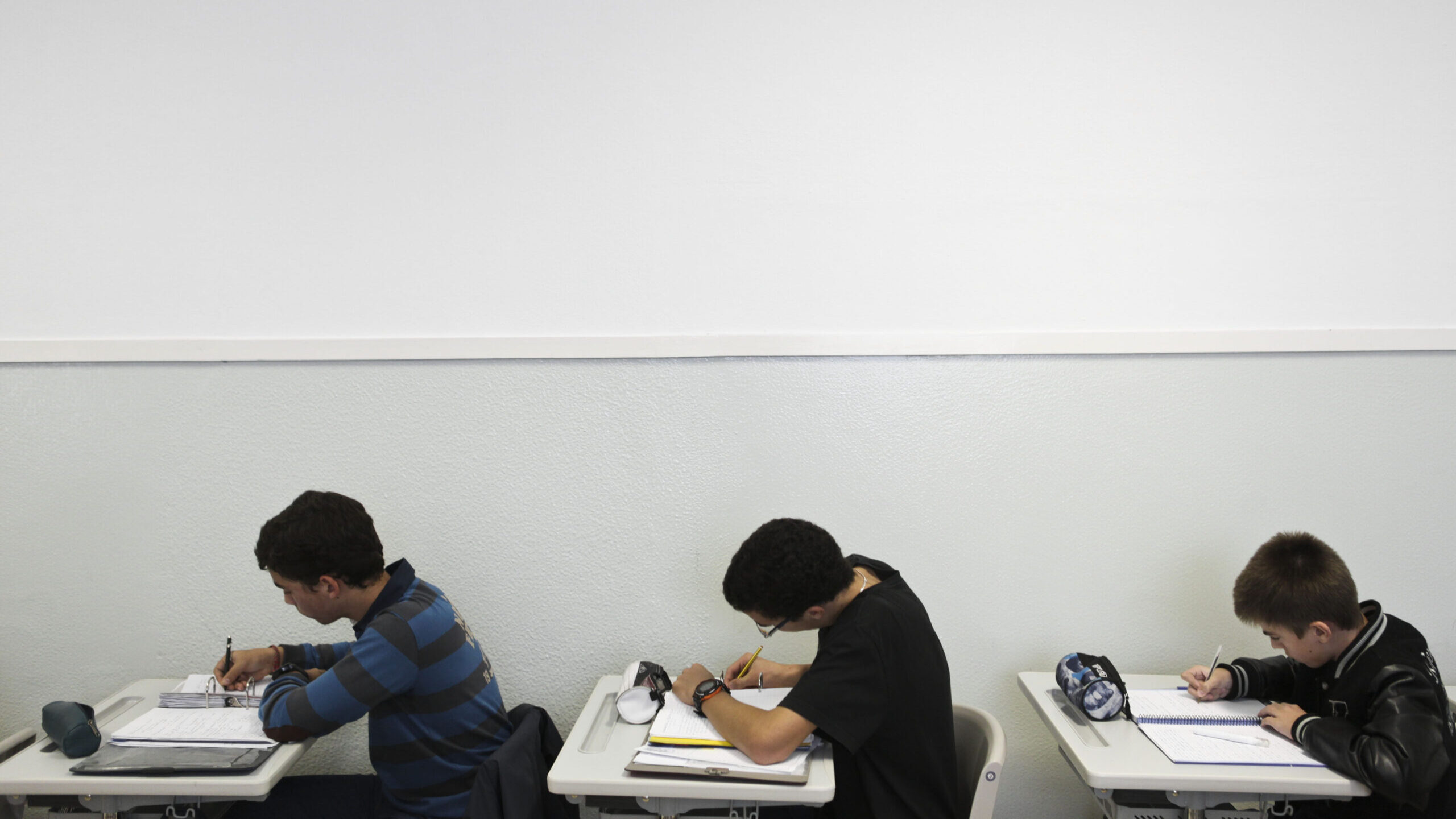 Exams. Schools are receiving new files from suspended grade students