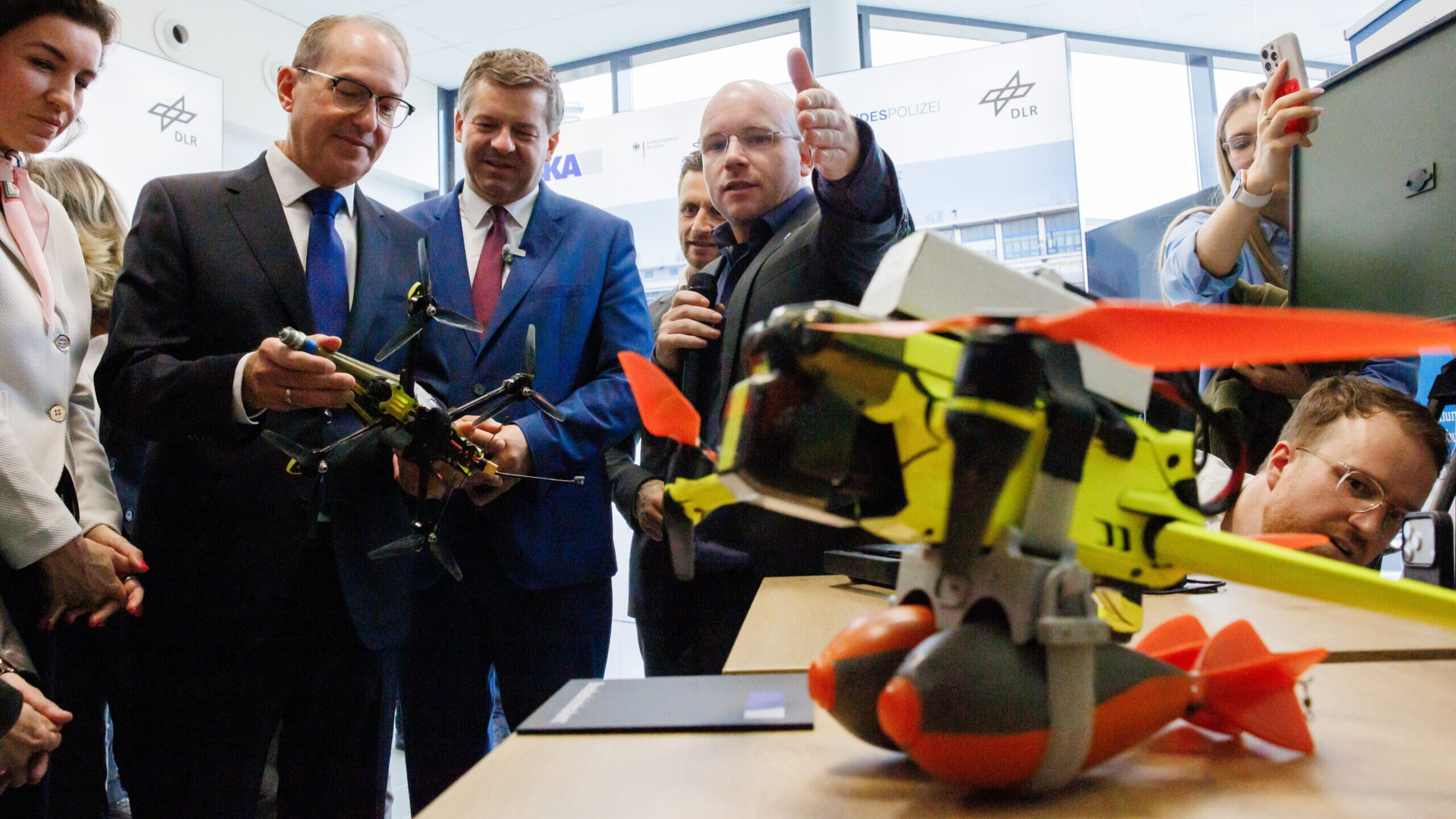 Germany opens new technological center dedicated to drones