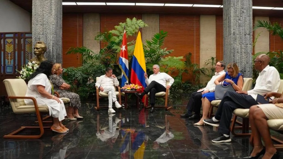 From Havana, Petro calls for solidarity with Cuba