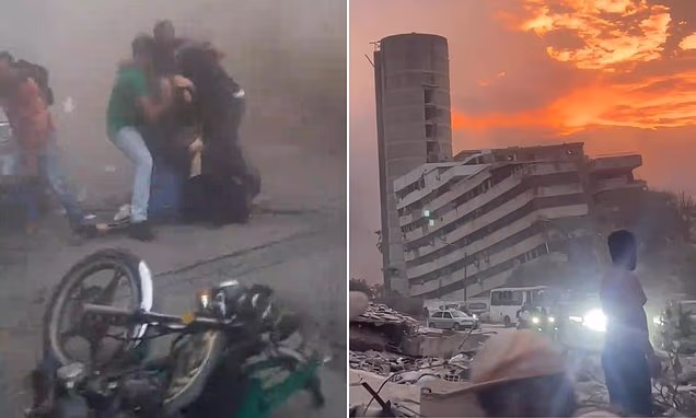 Powerful earthquakes strike Venezuela, hundreds dead or injured