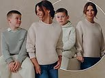 Coleen Rooney's son Cass, 8, makes his modelling debut as he joins her new Primark campaign in 'special moment'