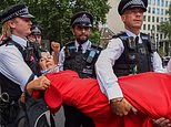 Huda Ammori and Richard Barnard granted permission to appeal; 77 supporters arrested at protest outside court