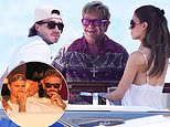 Brooklyn Beckham and Nicola holiday with Elton John as David and Victoria relax on yacht miles away