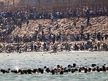 Migrant invasion of Ceuta was an 'attack', Spanish enclave's leader declares as he accuses Morocco over the 'atrocity'
