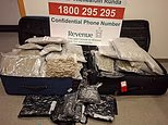More than €950,000 of crystal meth and cannabis seized at Dublin Airport