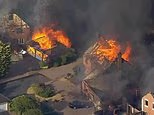 ‘Apocalyptic scenes’ as huge fires begin tearing through homes in West Midlands
