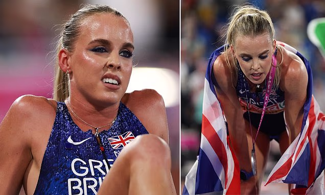 Keely Hodgkinson reflective after losing European 800m crown to Audrey Werro