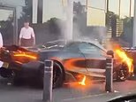Men petrol bomb supercars and target guests during Birmingham wedding