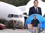 Amazon cargo plane pilots are pictured after their aircraft killed five people at Miami airport