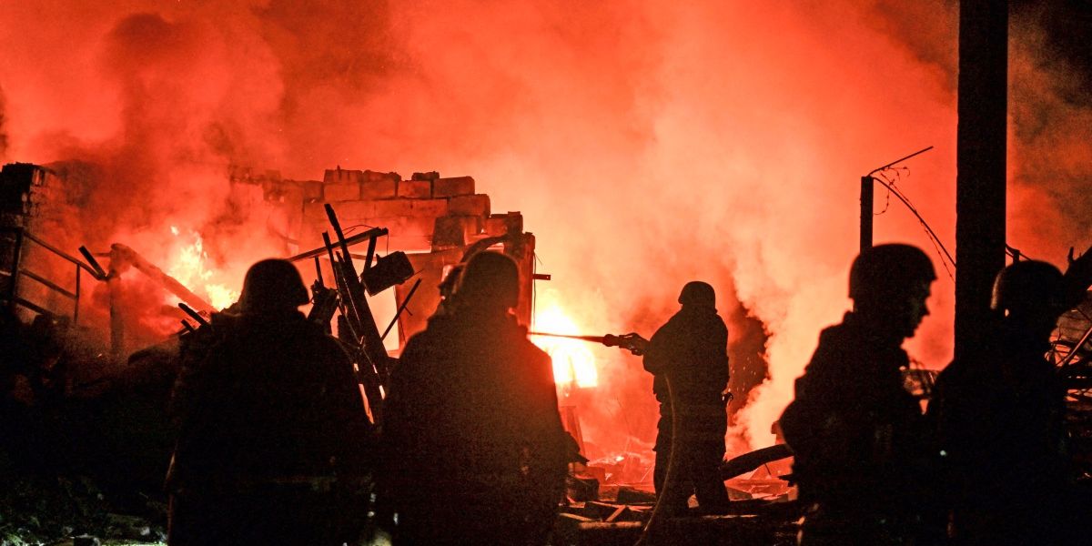 At least five dead: New Russian air strikes on Ukraine