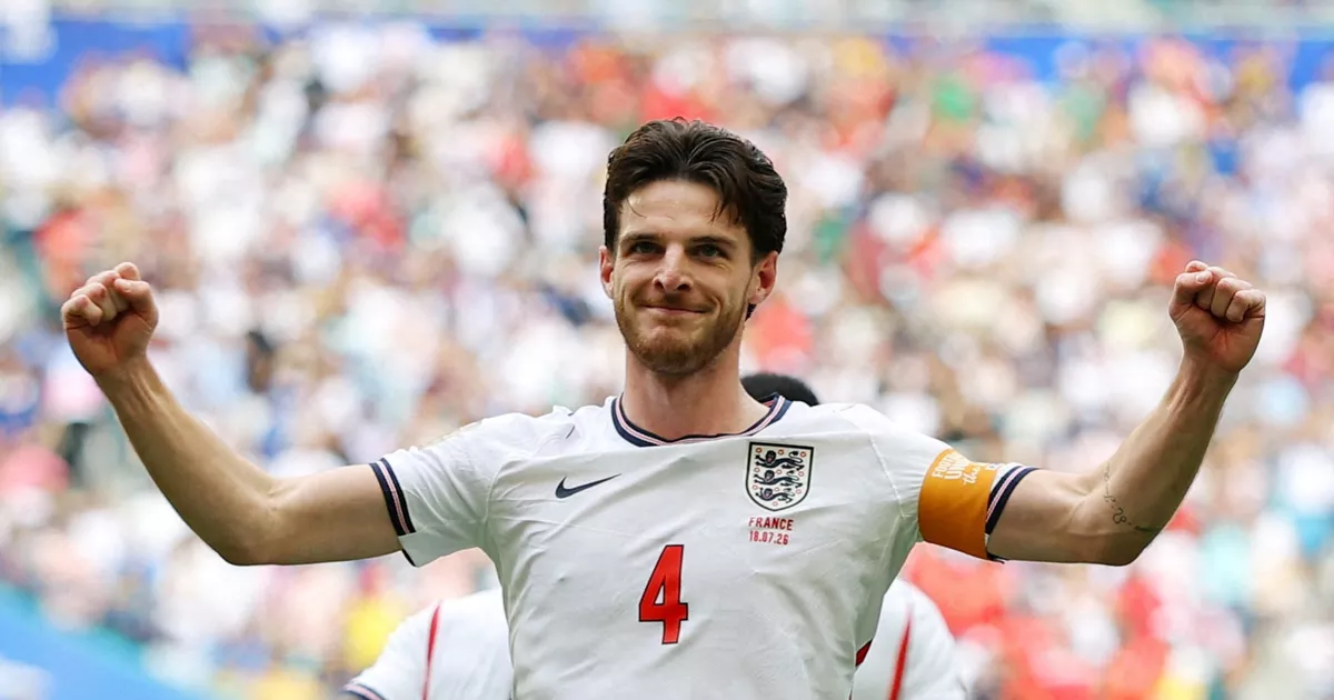France-England: in video, the opening of Declan Rice's score that punishes the Blues