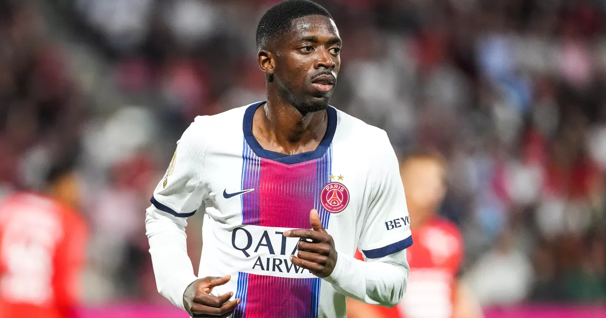 PSG : Ousmane Dembele "at rest" this week... but not excluded