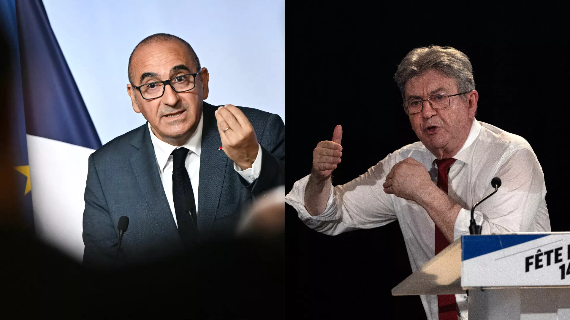 "Prefects do not have lessons of impartiality to receive": arms pass between Jean-Luc Mélenchon and Laurent Nuñez