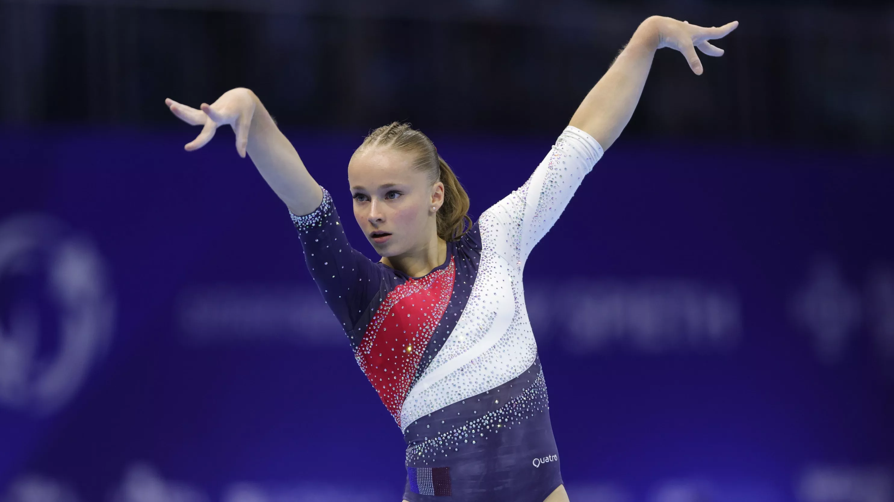 Euro of gymnastics: the 16-year-old Elena Colas of France, sacred to the beam