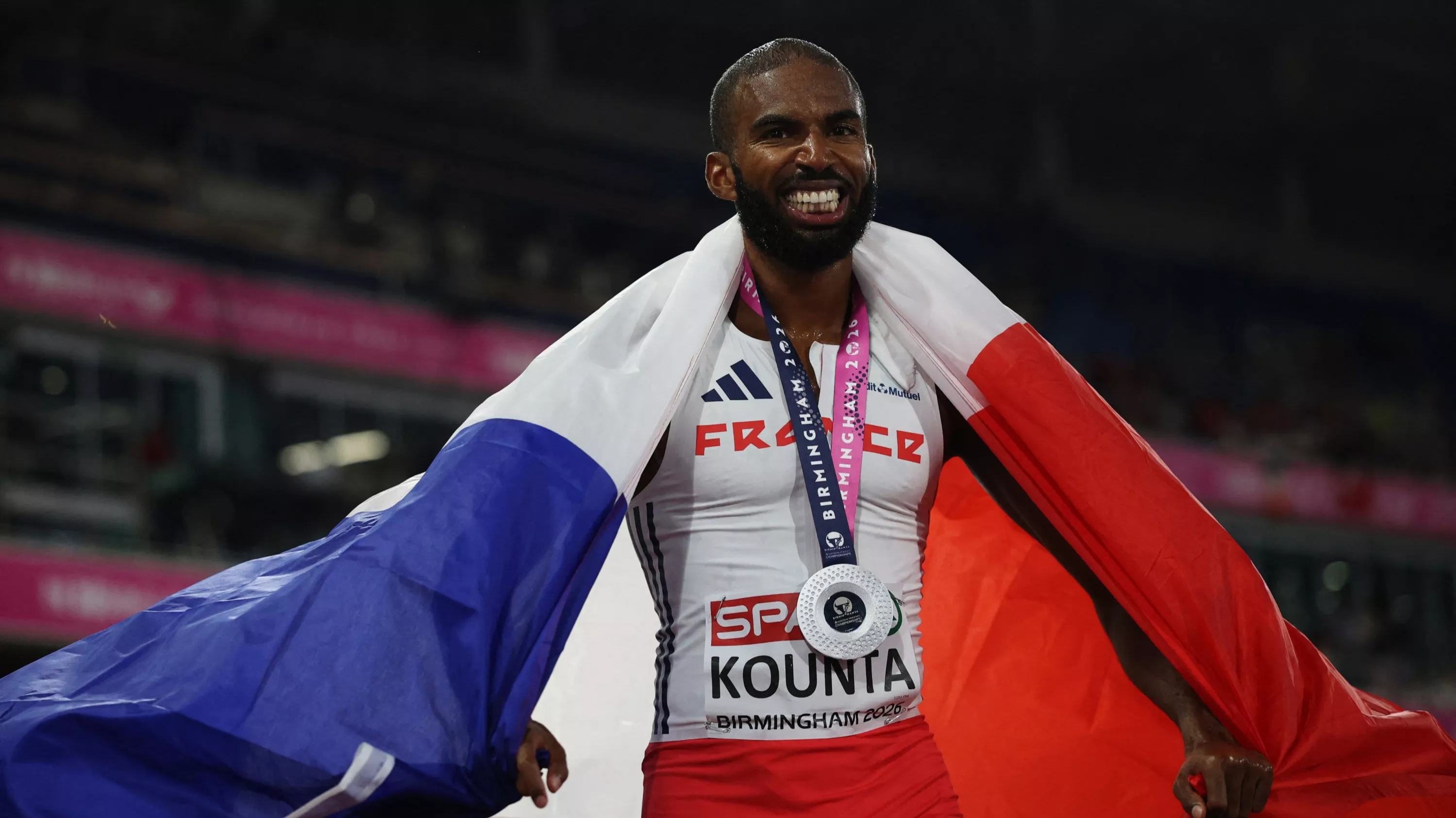 European Athletics Championships: Muhammad Abdallah Kounta silver on 400m
