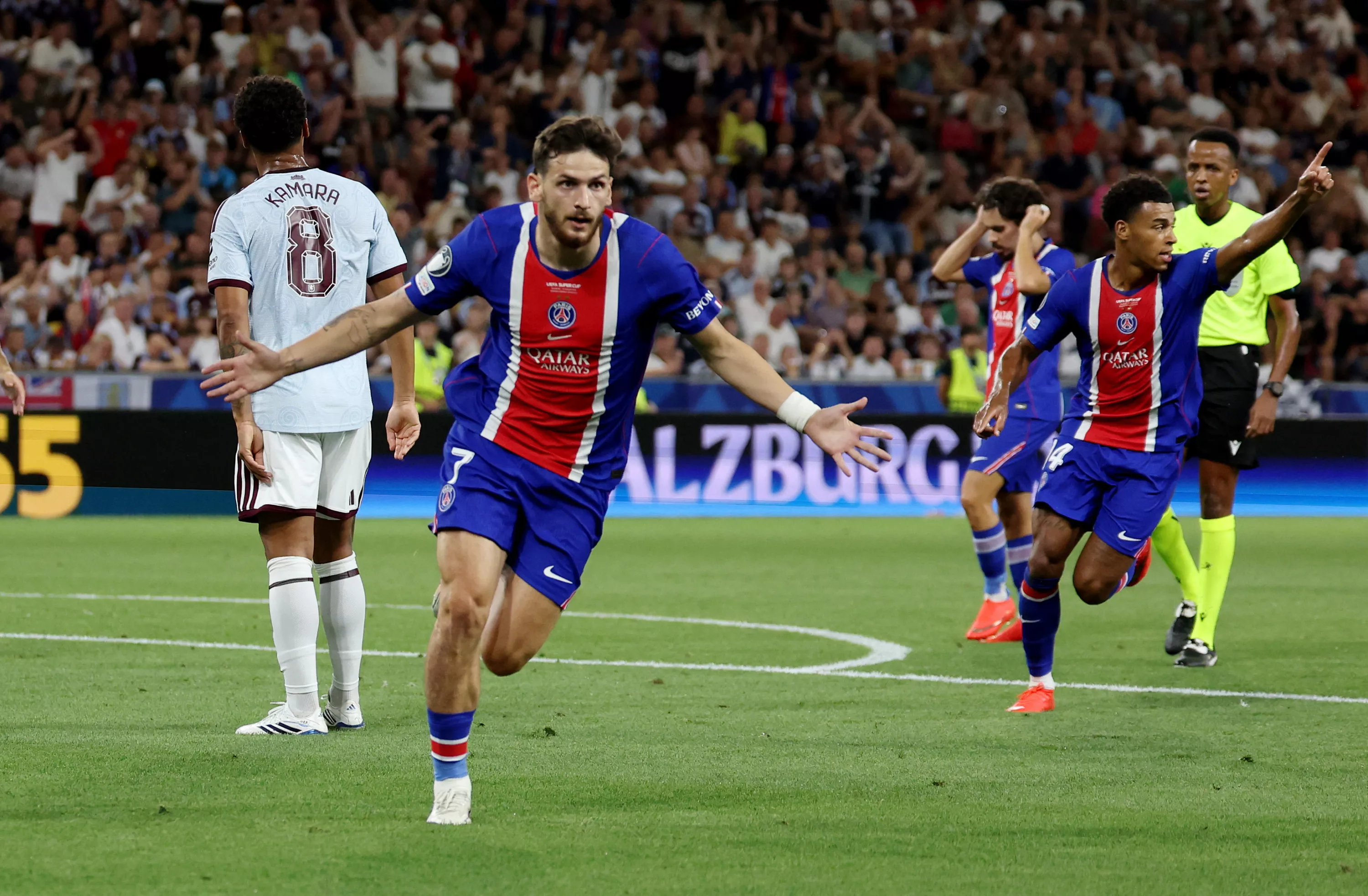Europe's Supercute: the title harvest continues for the PSG, tomber of Aston Villa
