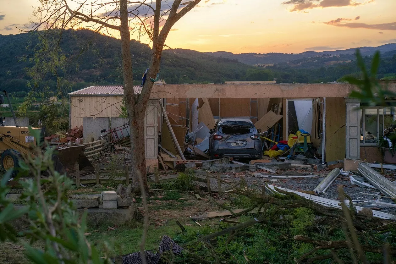 Tornado devastates village in southwestern France’s Aude region
