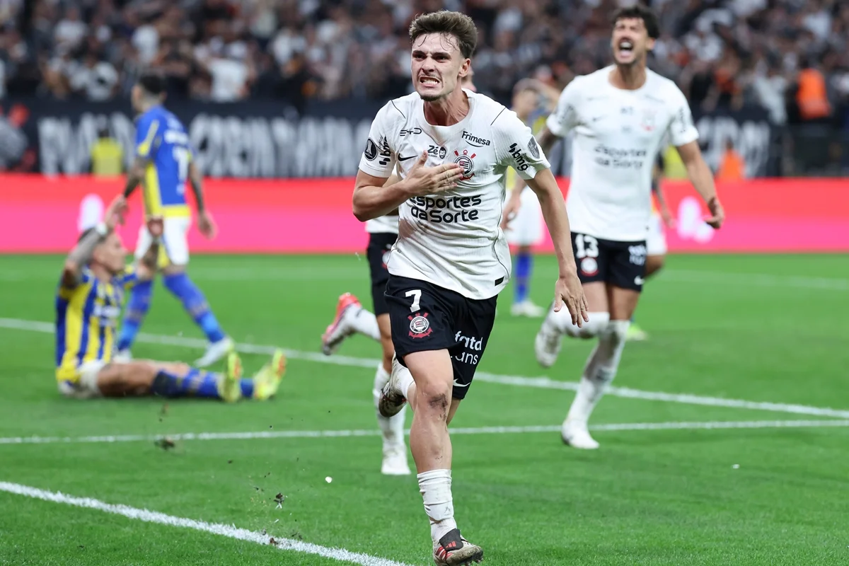 Bidon marks in the end, Corinthians beats Rosario and advances in Liberators