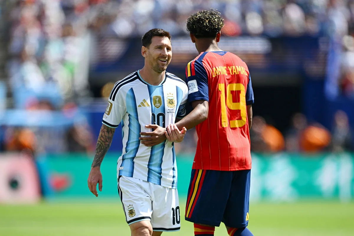 What said the photographer of the famous session with Messi and Yamal in 2007