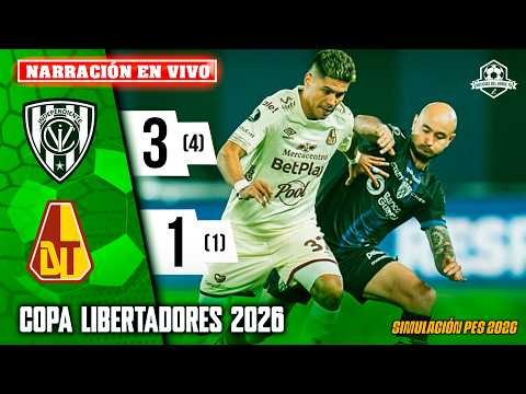 Independent of the Valley eliminated Tolima in Copa Libertadores: so were the final rooms