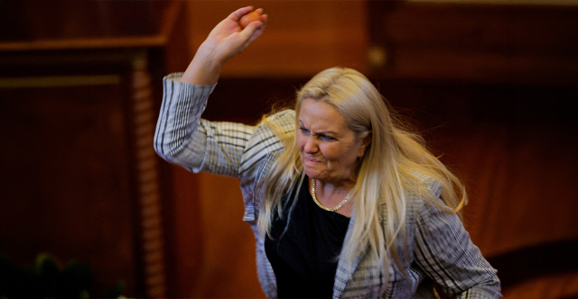 Chaos in the Kosovo Assembly: Vouleftis threw eggs at the acting prime minister video