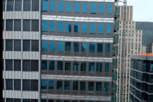 New York City skyscraper evacuated after partial collapse in 'very serious situation'